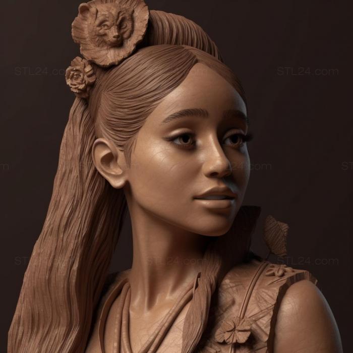 Famous (Ariana Grande 2, 3DFMS_6805) 3D models for cnc